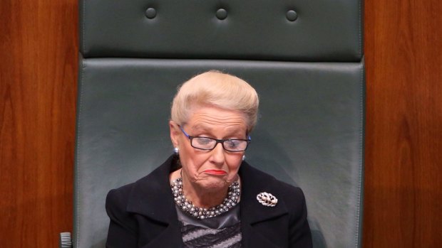 Speaker Bronwyn Bishop.