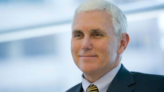 Defending controversial legislation: Indiana Governor Mike Pence adamantly denied the law is intended to permit discrimination.