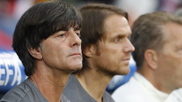 Loew, left, stunned views with his uninhibited exhibition.