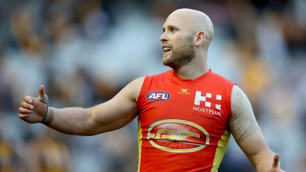 Gold Coast's Gary Ablett will have to delay his 300th game. 