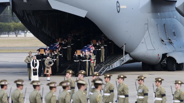 Richmond RAAF base is used for repatriation services, among a variety of other military needs.