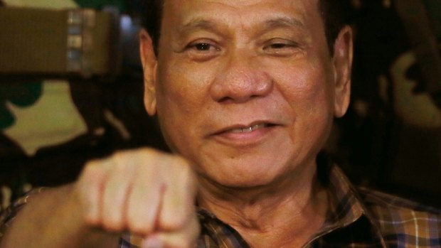 Unapologetic: Philippines President Rodrigo Duterte.