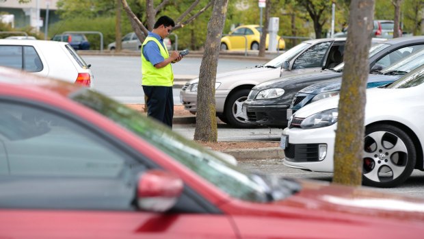More than 800 parking fines were handed out by the NCA during this year's Enlighten festival.