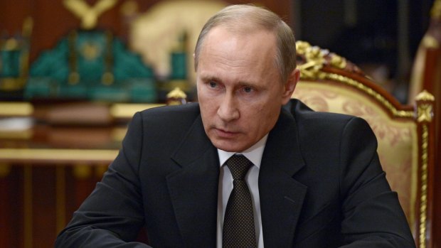 "A stab in the back" ... Russian President Vladimir Putin has lashed out at Turkey over the downing of a Russian fighter jet. 