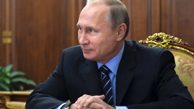 Donald Trump has praised Russian President Vladimir Putin.