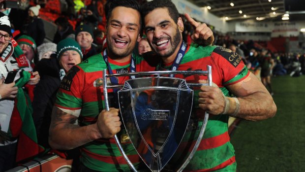 It was a refreshed and refocused Sutton who returned to action during the World Club Challenge, lifting the trophy with the man who replaced him as captain, Greg Inglis.