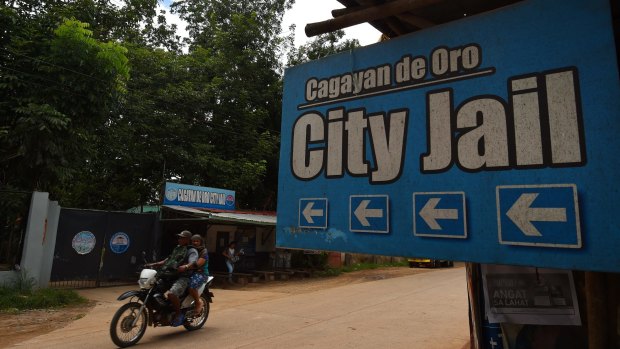 The Cagayan De Oro City Jail, where Australian Peter Scully is being held. 