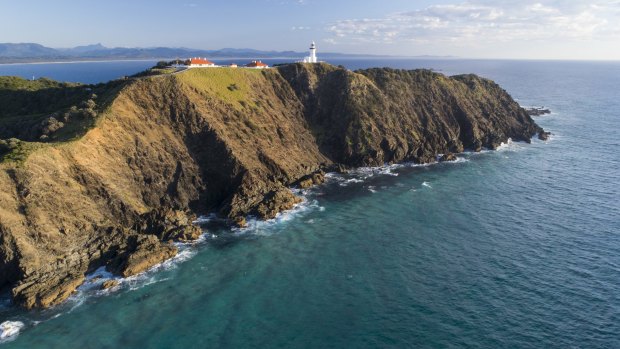 Cape Byron Lighthouse at Byron Bay sits on Australia's most easterly point.