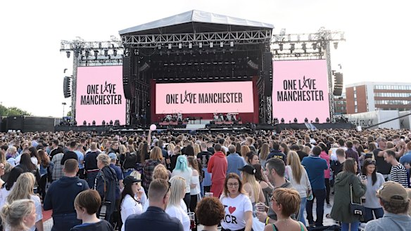 The One Love Manchester concert proceeded despite the UK being on high alert.