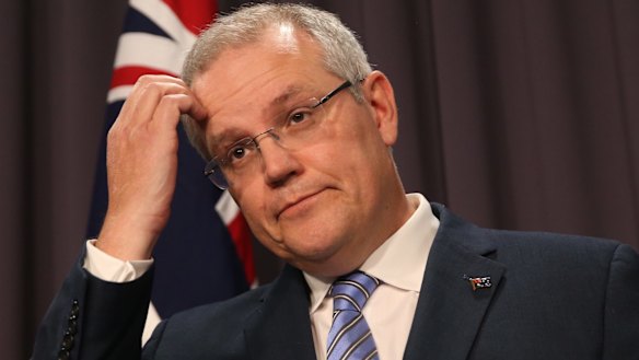 Treasurer Scott Morrison says he's always been careful about making surplus predictions.