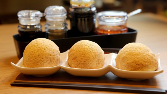 Bring a pal and share a trio of pork buns over lunch at Tim Ho Wan.