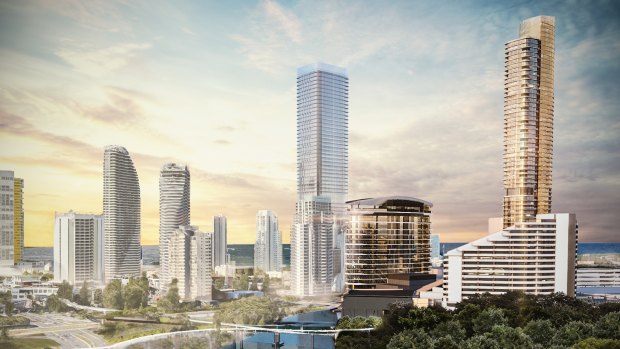 The Star Entertainment Group and its new masterplan for the Jupiters casino complex on the Gold Coast.
