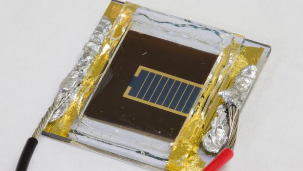 The higher efficiency Perovskite silicon cell which can be produced cheaply. 