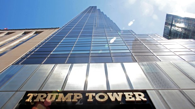 Donald Trump's primary residence is a three-story penthouse on the top of Trump Tower in Manhattan.
