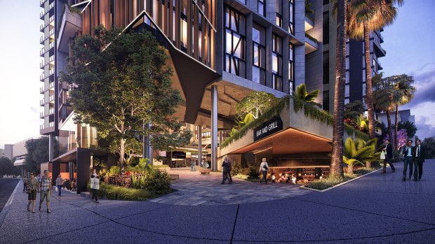 The K. (K point) development at Kangaroo Point, in the Gabba precinct, has been approved by Brisbane City Council.