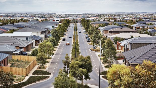 Farmland is making way for housing developments in Point Cook.