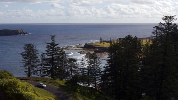 Norfolk Island in the Pacific is one of Australia's external territories.