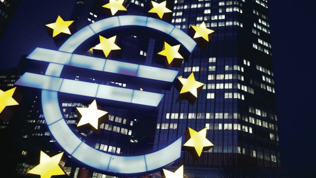 Total exposure of European banks fell to $US203 billion in the September quarter.