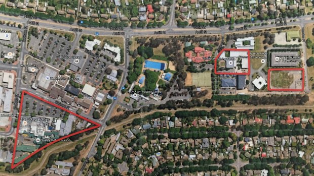 The Dickson land swap - the Tradies bought the carpark outside their club in Dickson, with the government buying the CFMEU and another block on Antill Street.