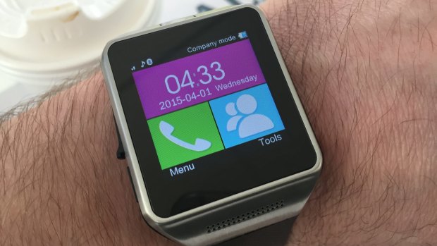 One of the smartwatches IoT sells.
