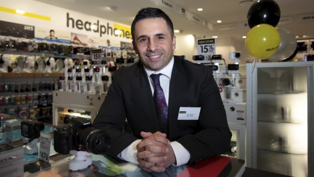 Dick Smith CEO Nick Abboud plans to add small appliances such as kettles, toasters and coffee makers to his electronics range. 