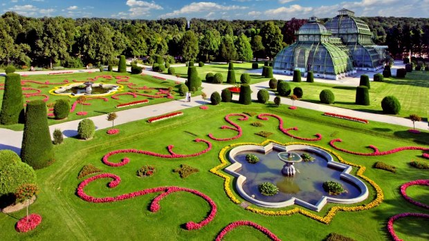 The Palmenhaus Schönbrunn is a large greenhouse in Vienna, featuring plants from around the world. It was opened in 1882.

