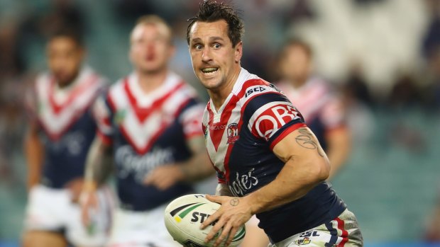 Origin pressure: Mitchell Pearce has started the year as one of the form halves in the NRL.