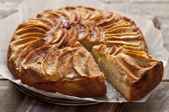 Frank Camorra's Danish apple cake.