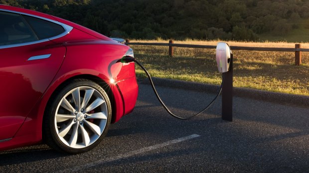 The switch to electric vehicles could soon turn into a stampede as prices for electric and fossil cars reach parity.