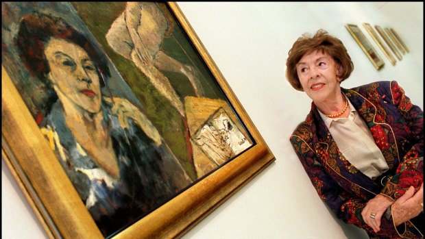 Judy Cassab and self portrait, 1996.