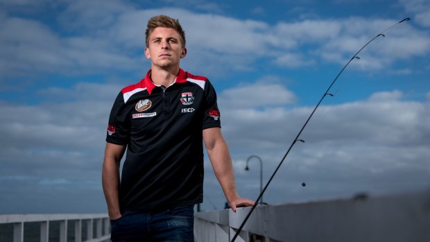 Changing of the guard: Seb Ross is one of the new members of St Kilda's leadership group aiming to take the club into a new era. 