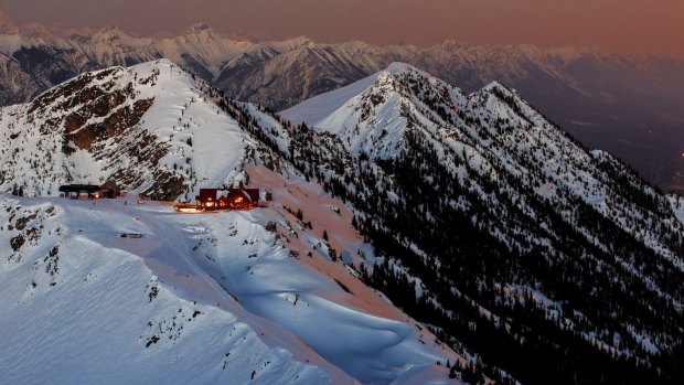The Eagles Eye suite is Canada's highest hotel suite sitting high on top of the Purcell Mountains.