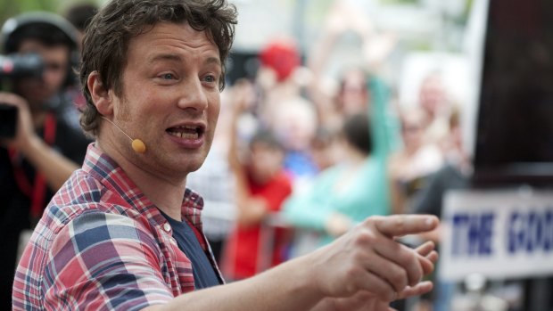 Celebrity chef Jamie Oliver urged Australia to 'pull its finger out'.