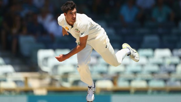 Time to step up: Mitchell Starc will use Mitchell Johnson's aggressive approach to inspire him.