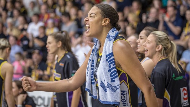Liz Cambage placed second in the MVP voting.