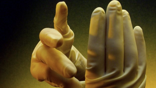 Medical gloves sales fell 1.6 per cent. 