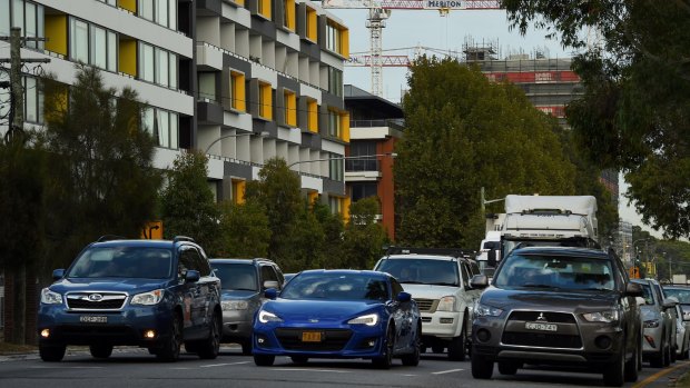 Congestion is becoming an increasing concern in suburbs near Sydney Airport.