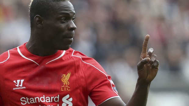 Charged: Liverpool's Mario Balotelli.