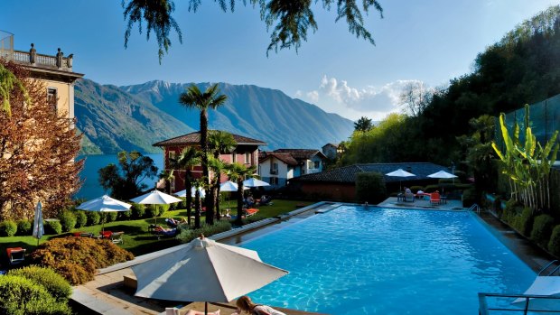 Grand Hotel Tremezzo in Lake Como, Italy.