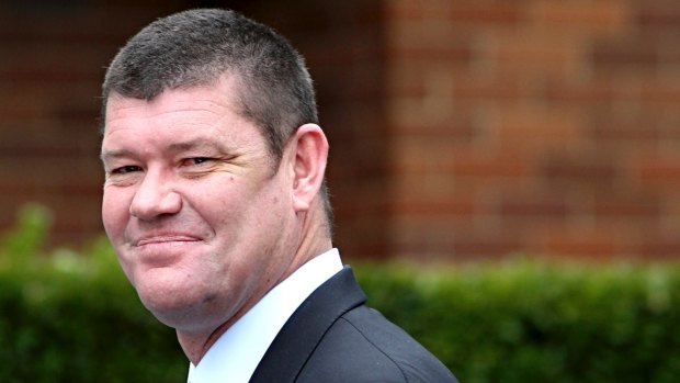 Settling old scores: James Packer.