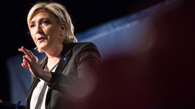 "People can crucify me, I will not change my mind, I will always defend France," Marine Le Pen said on Friday.