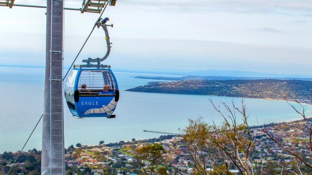 Out of town: the Arthur's Seat Eagle Skylift.