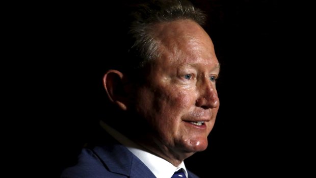 Fortescue chairman Andrew Forrest is one of the beneficiaries from a diving dollar.