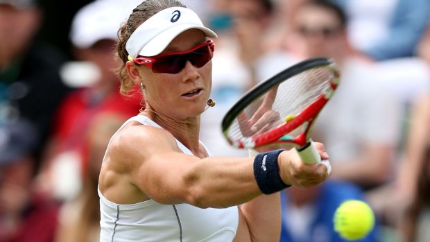 Change of pace: Sam Stosur has had two weeks in Florida to freshen up for Wimbledon. 