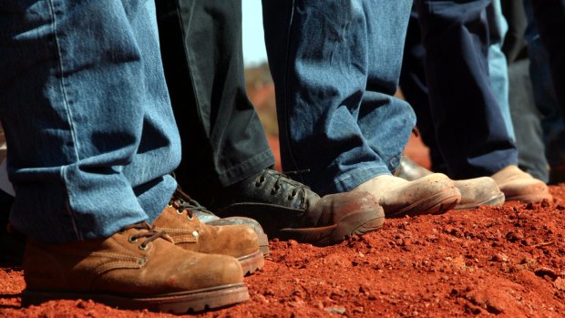 A man in his 50s has died at a Rio Tinto mine site. 