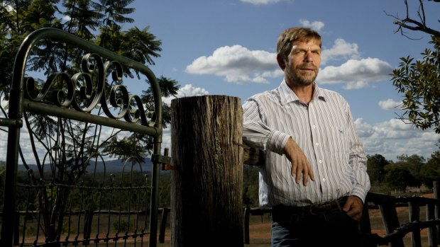 Graham Turner at Grandchester, where his family foundation is spending $18.5 million on a conservation centre.