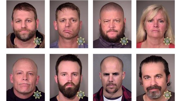 Eight people involved in the occupation of the headquarters of the Malheur National Wildlife Refuge in Oregon were arrested on Tuesday.