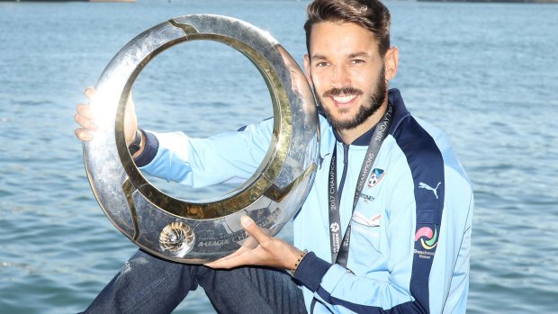 Milos Ninkovic efforts for Sydney FC have been recognised.