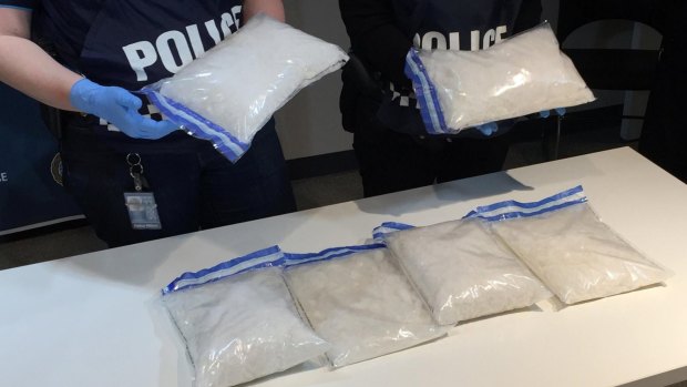 11kg of meth was seized before it could hit the streets.