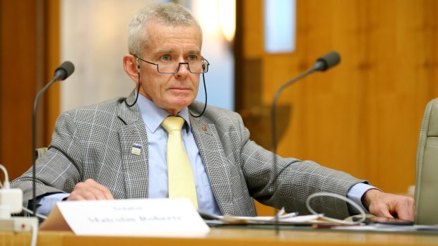 One Nation senator Malcolm Roberts is facing questions over his eligibility to sit in the parliament  